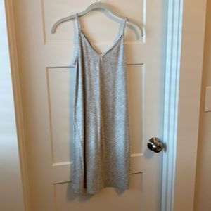 H&M Cotten mini dress grey XS